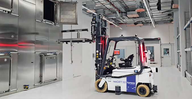 Regalhandling bei Cellforce